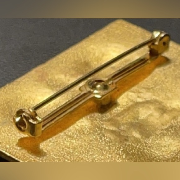 Jonette Jewelry JJ Lion Head Modernist Pin BROOCH Gold Tone GORGEOUS Piece 🦁 - Picture 15 of 16